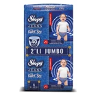 Sleepy Jeans 6 + Numara Külot Bebek Bezi 2x20 Adet