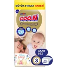 Goon Premium Soft 3 Numara Cırtlı Bebek Bezi 152 Adet