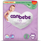 Canbebe Fırsat Paketi 2 Numara Bantlı Bebek Bezi 360 Adet