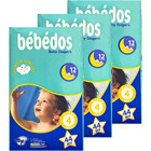 Bebedos Maxi 4 Numara Cırtlı Bebek Bezi 3x44 Adet