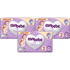 Canbebe Mini Jumbo Paket 2 Numara Bantlı Bebek Bezi 3x42 Adet