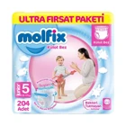 Molfix Junior 5 Numara Külot Bebek Bezi 3x68 Adet