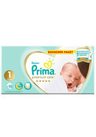 Prima Premium Care 1 Numara Cırtlı Bebek Bezi 92 Adet