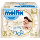 Molfix Pure & Soft 3 Numara Cırtlı Bebek Bezi 3x64 Adet