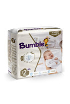 Bumble Jumbo Paket 2 Numara Cırtlı Bebek Bezi 80 Adet