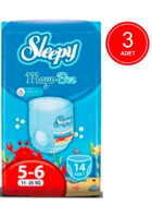 Sleepy Xlarge 5-6 Numara Mayo Bebek Bezi 3x14 Adet