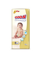 Goon Premium Soft 4 Numara Cırtlı Bebek Bezi 34 Adet