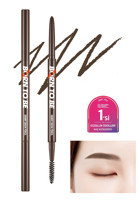 Missha Madproof Skinny Brow Pencil Asansörlü Çift Taraflı Fırçalı İnce Uçlu Kaş Kalemi Kahverengi