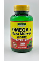 Vitapol Omega 3 Karamürverli Çocuk Vitamin Mineral 100 Adet