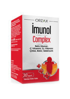 Orzax Imunol Complex Yetişkin Mineral 30 Adet