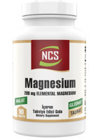 Ncs Magnezyum Bisglisinat Taurat Malat Yetişkin Mineral 90 Adet