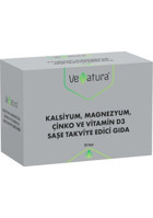 Venatura Kalsiyum, Magnezyum, Çinko Ve Vitamin D3 Muzlu Yetişkin 30 Adet