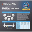 Redline RL-WR3200 2.4 GHz 300 Mbps Single Band Router