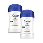 Dove Original Pudrasız Ter Önleyici Antiperspirant Stick Kadın 2x40 ml