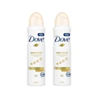 Dove Eventone Pudralı Ter Önleyici Antiperspirant Sprey Kadın 2x150 ml