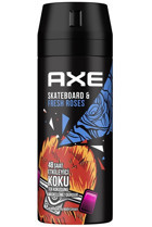 Axe Skateboard & Fresh Roses Pudrasız Ter Önleyici Sprey Erkek 150 ml