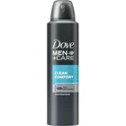 Dove Clean Comfort Pudralı Ter Önleyici Antiperspirant Sprey Erkek 2x150 ml