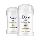 Dove Invisible Dry Pudrasız Ter Önleyici Antiperspirant Stick Kadın 2x40 ml