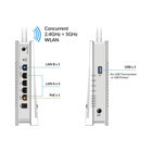 Draytek Vigor AP 903 5 Ghz 1200 Mbps Kablosuz Dual Band Mesh İç Mekan Masaüstü Access Point Repeater