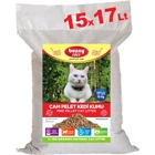 Bonny Nice Doğal Kalın Taneli Çam Pellet Kedi Kumu 15x17 lt