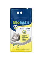 Biokat'S Bianco Extra Topaklanan Kalın Taneli Bentonit Kedi Kumu 10 lt