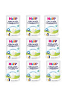 Hipp Yenidoğan Tahılsız Glutensiz Organik Probiyotikli 1 Numara Devam Sütü 9x350 gr