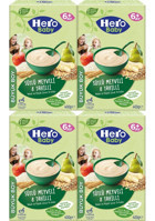 Hero Baby Tahıllı Glutensiz Meyveli Sütlü Kaşık Maması 4x400 gr