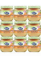 Hero Baby Tahılsız Glutensiz Armutlu Mandalinalı Muzlu Kavanoz Maması 9x125 gr