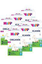 Hipp Combiotic Keçi Sütlü Tahılsız Organik 2 Numara Devam Sütü 6x400 gr