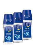 Fa Aqua Pudrasız Ter Önleyici Roll-On Kadın Deodorant 3x50 ml