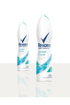 Rexona Ocean Fresh Pudrasız Ter Önleyici Antiperspirant Sprey Kadın Deodorant 2x150 ml