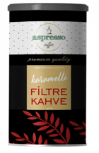 Aspresso Karamelli Arabica Öğütülmüş Filtre Kahve 500 gr