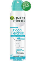 Garnier Mineral Doğal Ferahlık Pudrasız Ter Önleyici Sprey Kadın Deodorant 150 ml