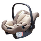 Baby Plus Snug Emniyet Kemerli 0-13 kg Yatabilen Sürüş Yönü Tersi Oto Koltuğu Bej Vizon