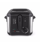 King KF26 Airfryer 2.5 lt Tek Hazneli Fritöz Siyah