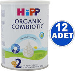 Hipp Combiotic Tahılsız Glutensiz Organik Probiyotikli 2 Numara Devam Sütü 12x350 gr