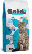 Goldi Tavuklu Tahıllı Yetişkin Kuru Kedi Maması 15 kg