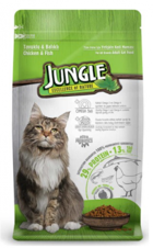 Jungle Balıklı Tavuklu Tahıllı Yetişkin Kuru Kedi Maması 15 kg