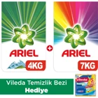 Ariel Renkliler ve Beyazlar İçin 72 Yıkama Toz Deterjan 11 kg