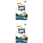 Abc Matik Dağ Ferahlığı Renkliler İçin 106 Yıkama Toz Deterjan 2x8 kg