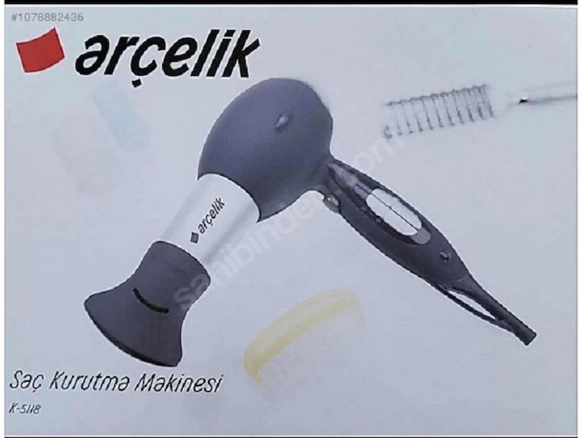 Arçelik K 5118 1800 W Standart Saç Kurutma Makinesi