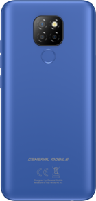 General Mobile Gm 20 64 Gb Hafıza 4 Gb Ram 6.09 İnç 13 MP Ips Lcd Ekran Android Akıllı Cep Telefonu Mavi