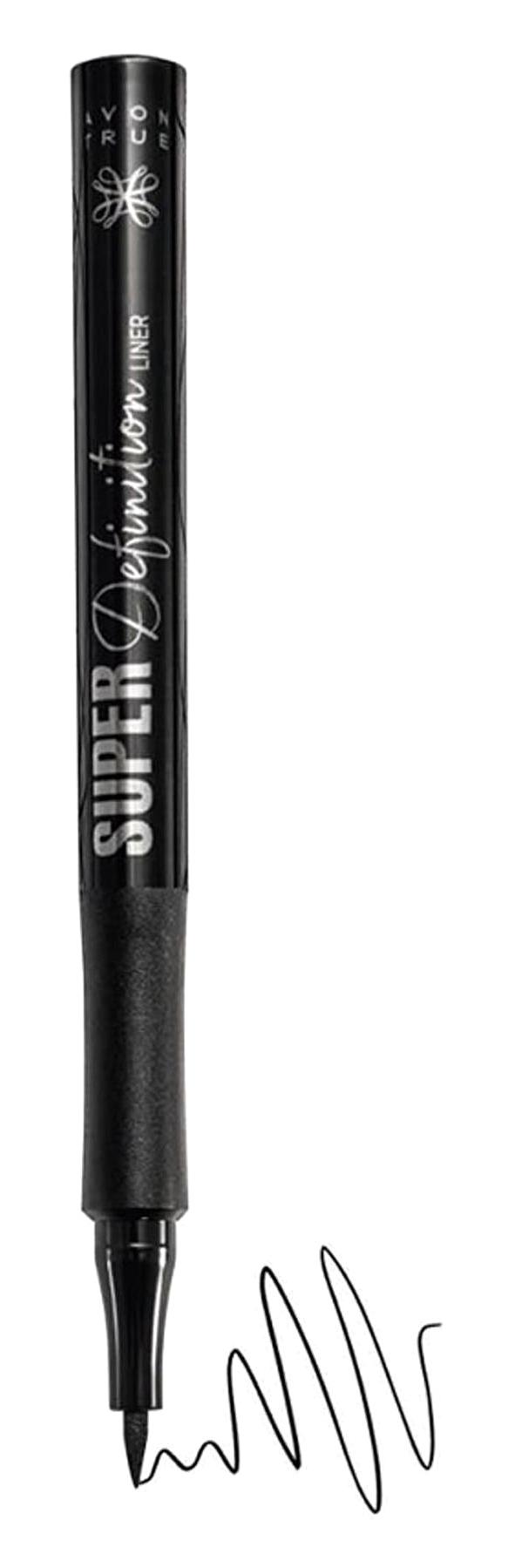 Avon True Super Definition Mat Siyah Kalıcı Likit Eyeliner 3 Adet