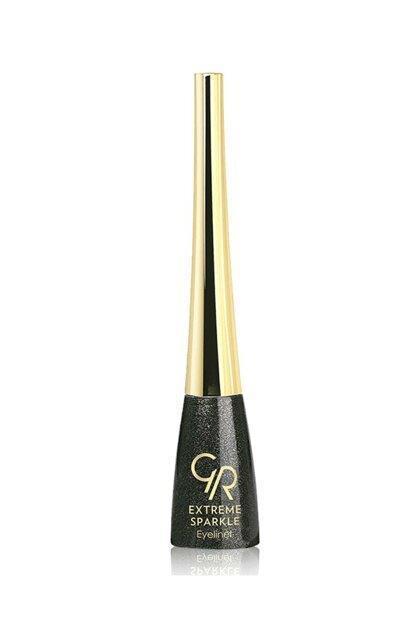 Golden Rose Işıltılı 102 Siyah Likit Eyeliner