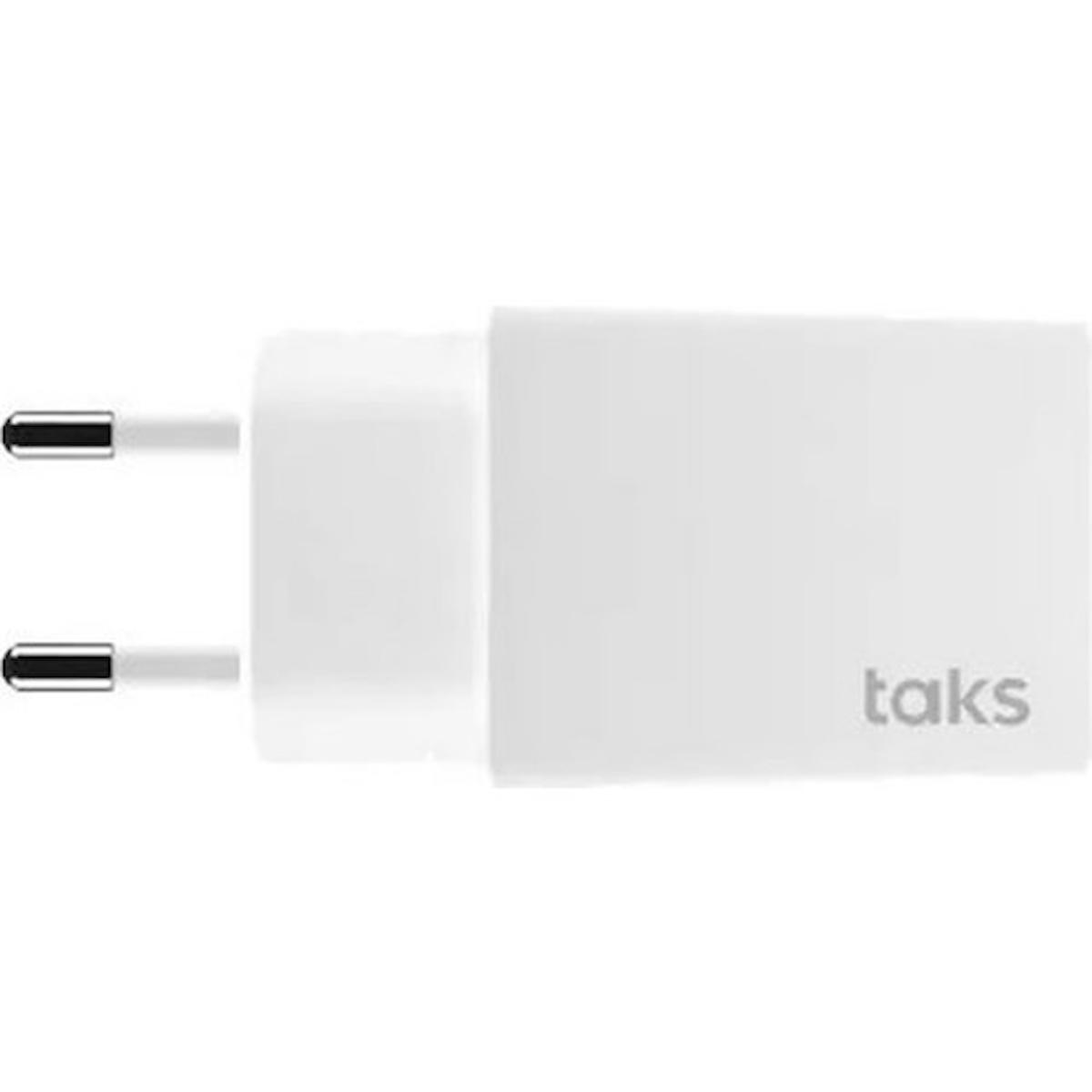 Taks 5TS01CB-D Universal Type-C Kablolu Hızlı Şarj Aleti Beyaz