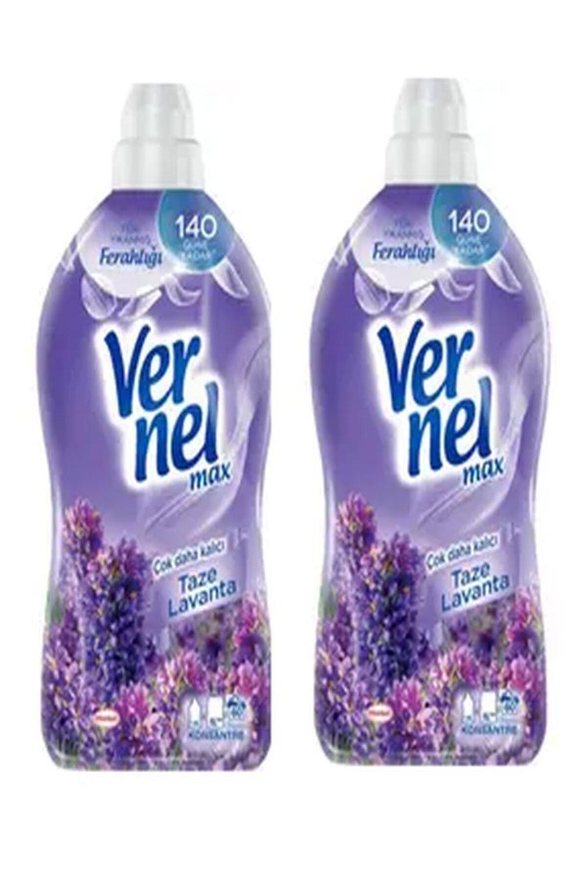 Vernel Max Konsantre Lavanta 60 Yıkama Yumuşatıcı 2 x 1.44 lt