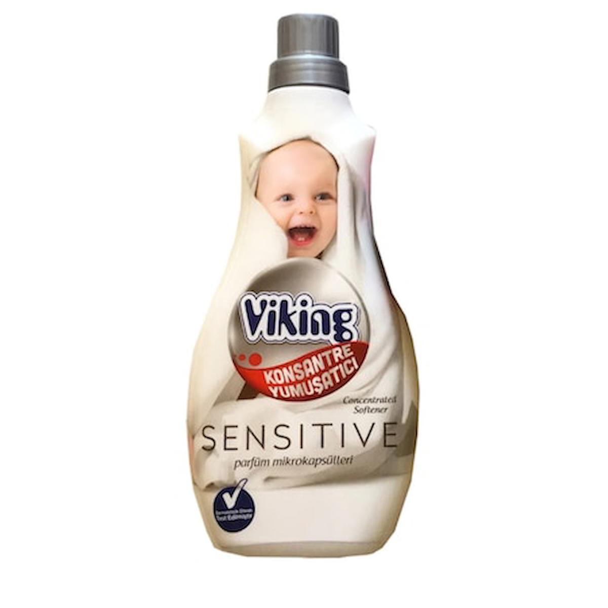 Viking Sensitive Konsantre 60 Yıkama Yumuşatıcı 6 x 1.44 lt