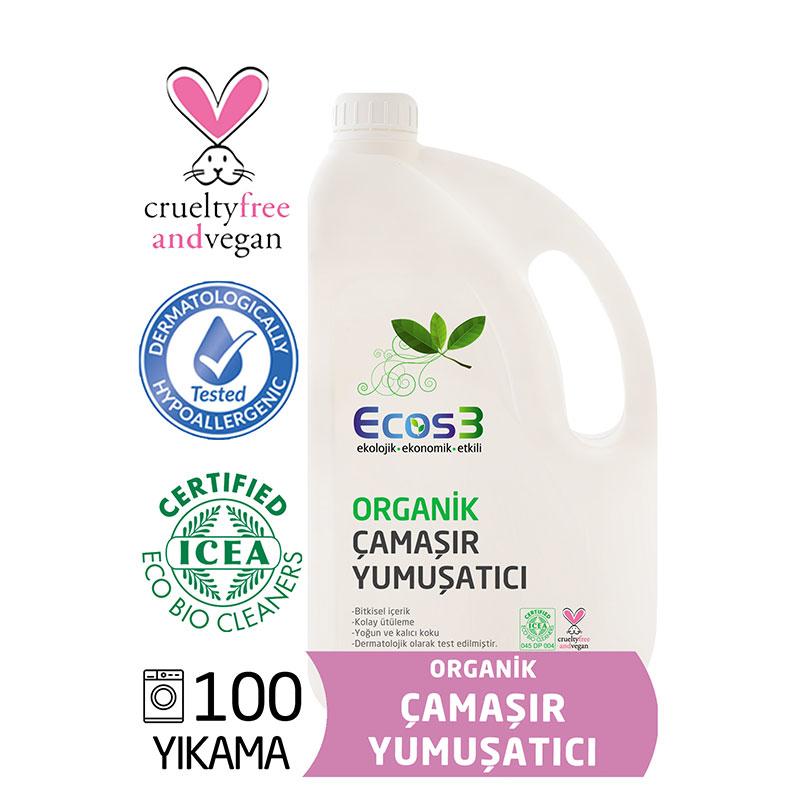 Ecos3 100 Yıkama Yumuşatıcı 2.5 lt