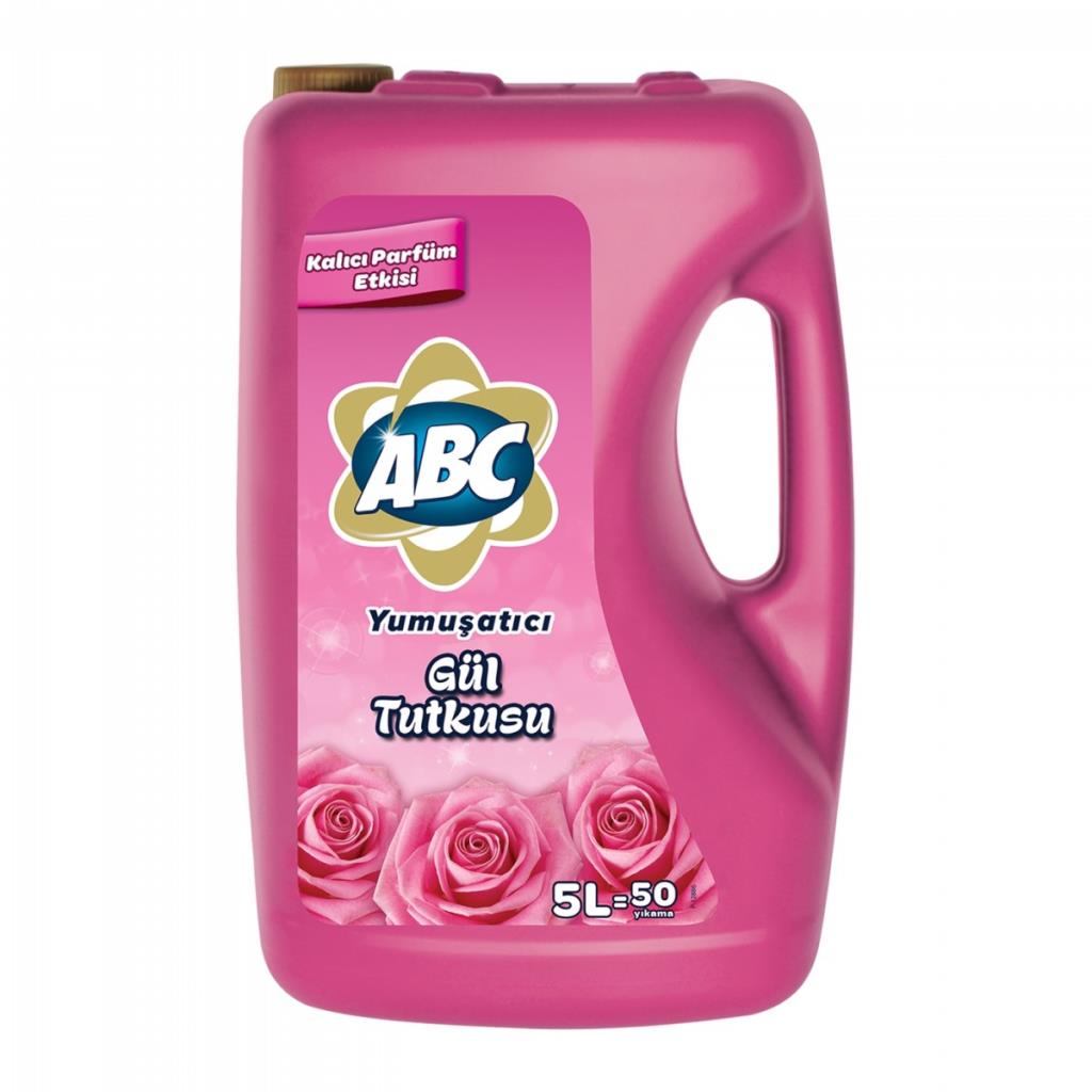 ABC Gül 50 Yıkama Yumuşatıcı 4 x 5 lt