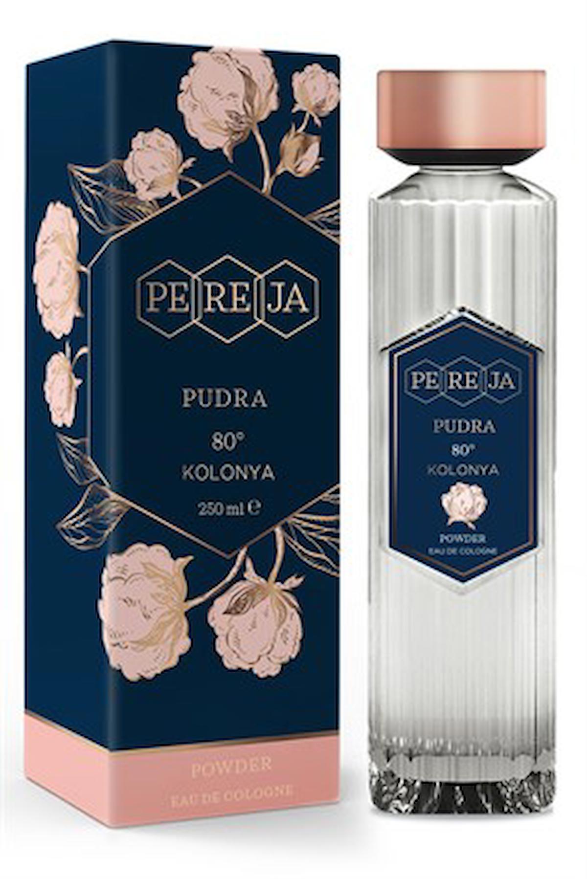 Pereja Pudra Cam Şişe Kolonya 250 ml